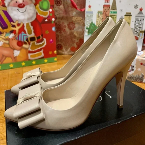 J.Crew Viv Pumps in Wild Mushroom/Nude - Picture 2 of 6